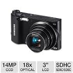 Samsung WB150F Point & Shoot Camera with 14.2MP, 18x Optical Zoom and 3 inch Screen (Black)