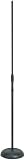 Tour Grade Round Base Microphone Stand, Black - B000PCH4XO