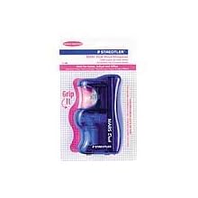 A&W Products Battery Operated Pencil Sharpener with Scrap Catcher, Assorted Colors (41123)
