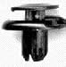 Related Honda, Mitsubishi & Acura 8mm Hole Size Fender Retainer (Qty: 25) Gripper Box Image