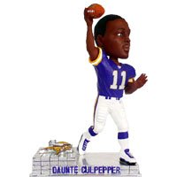 Minnesota Vikings Platinum Base Daunte Culpepper Bobble Head Doll