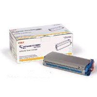 Okidata 41963001 OEM Genuine Toner Cartridge for Okidata C7300 and C7500 (Yellow)