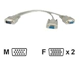 Tripp Lite - Display splitter HD-15(F)-HD-15(M) 1 ft