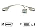 Tripp Lite - Display splitter HD-15(F)-HD-15(M) 1 ft