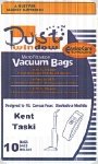 Kent Taski Upright Vacuum Bags Microfiltration with Closure - 10 Pack