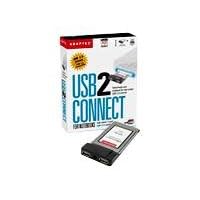 Adaptec USB2connect for Notebooks - USB adapter - CardBus - Hi-Speed USB - 2 ports