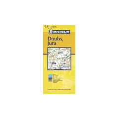 Michelin Local France Doubs/Jura Map