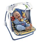 Fisher Price C5858-0 Deluxe Babyschaukel für unterwegs Fisher Price C5858-0 Deluxe Babyschaukel für unterwegs