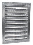 Ll Building Products 12X18In Aluminum Dual Louvers DA1218