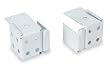 Battalion 3AEJ8 End Bracket, 1 5/8X1 5/16, White, PK 10