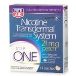 Rite Aid Nicotine Transdermal System, Step One, 21mg Patch 14
