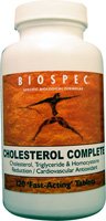 Cholesterol Complete: Cholesterol, Triglycerides and Homocysteine Control: When Diet and Exercise Are Not Enough to Control High Cholesterol: Reduce Your Risk with Biospec's Cholesterol Complete!