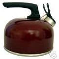 Pendeford 1 Litre Whistling Kettle, Red