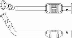 MagnaFlow 23405 Direct Fit Catalytic Converter
