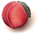Peach Cabinet Knobs Set of 2 Cabinet Hardware Pulls