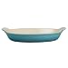 Le Creuset Heritage Stoneware Petite Oval Au Gratin Dish, Caribbean