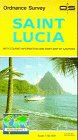 City Travel Guides Discounted  Books : Saint Lucia (Tourist Map)