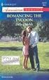 Romancing the Tycoon (The Colby Agency, Book 17) (Harlequin American Romance Series #1011)