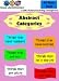 Abstract Categories Flashcards