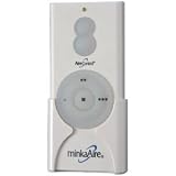Minka-Aire RC213 Hand Held 3-Speed Fan & Up/Down Light Dimmer (with Wall Holster)