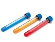 PLASTIC TEST TUBES W/ CAPS 12/PK