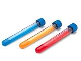 PLASTIC TEST TUBES WITH CAPS 12/PK 16ML