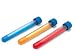 PLASTIC TEST TUBES W/ CAPS 12/PK
