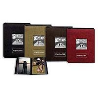 Pioneer Embroidered Patch Faux Suede Photo Album, with Front Cover Frame, Holds 100 4