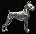 boxer47 - Pewter Boxer Pin