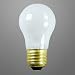 25 WATT A15 FROST INCANDESCENT APPLIANCE LIGHT BULB LONG LIFE