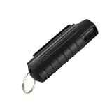 Quick Release Pepper Spray Key Ring, Black