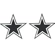 Dallas Cowboys Stud Earrings - NFL Football Fan Shop Sports Team Merchandise