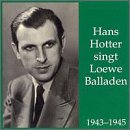Hans Hotter sings (Carl) Loewe Ballads