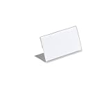 Produkt-Bild: Durable 8055 Tischnamensschild 52x100mm Acryl VE=10 St&uuml;ck