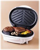  : Hamilton Beach 25219 High Speed Grill Non-Stick White