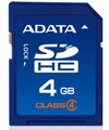 A-DATA 4GB SDHC Memory Card (Class 4) for Ricoh printer