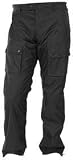SLIP ON MOTORCYCLE PANTS BLACK SIZE:XLG
