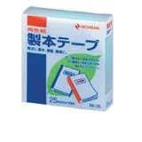 ニチバン 製本テープ【再生紙】25m/m巾1巻入【パステルグリーン】 BK-2531