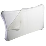 Nintendo WII FIT Balance Board Clear - White Silicon Skin Cover Sleeve Anti-slip Pad