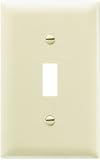Pass & Seymour #TP1ICC100 Ivory 1G 1TOG Wall Plate