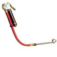12 in. Dual Foot Tire Inflator with Gauge 10-120psi