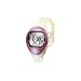 We love this talking watch for its elegant rose face and pearl band. Its extra-large digital numbers are easy on the eyes, and it speaks the time and four alarms in a clear voice.