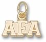 Air Force Academy Falcons "AFA" Charm - 14KT Gold Jewelry