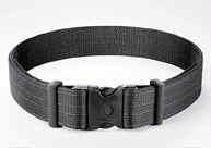 Uncle Mikes 8801-1 Law Enforcement Deluxe Duty Belt Black Nylon Web Medium