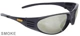 Dewalt DPG56B-2C Ventilator Black Frame Smoke Lens High Performance Protective Safety Glasses with Wraparound Frame