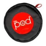 The POD Camera Platform (Bean Bag) - Red / Black , 5" Diameter, 2" Thick