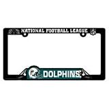 Miami Dolphins PLASTIC License Plate Frame