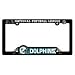 Miami Dolphins License Plate Frame