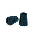 Carex Cane Tips 7/8 inches, Black Color, #A719-00 - 1 pair