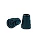 Carex Cane Tips 7/8 inches, Black Color, #A719-00 - 1 pair